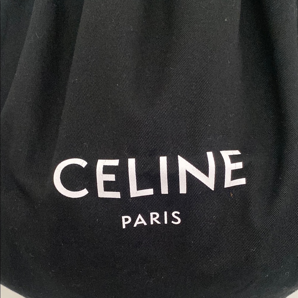 Celine Black Drawstring Backpack - image 2